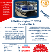 2024 Bennington 20SVLSR - Metallic Luminous Blue
